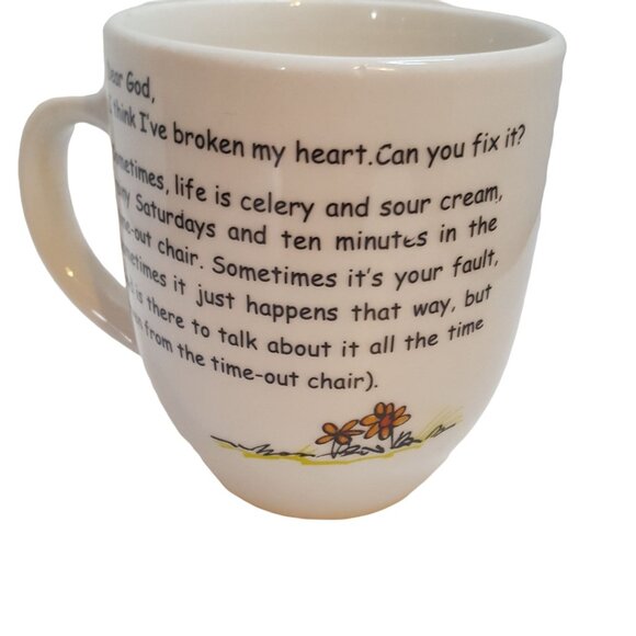 Dear God I think I've Broken My Heart. Can you fix it? Coffee Mug Annie Timeout - Picture 3 of 7